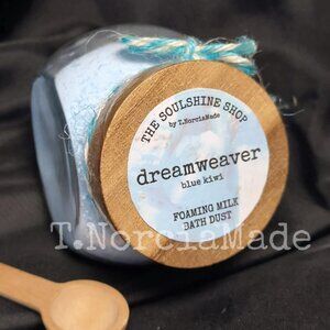 Dreamweaver Foaming Milk Bath Dust: Blue Kiwi